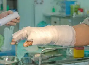 Hand injury claims 