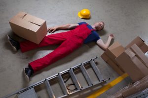 How can manual handling cause slip trip and fall injuries? 