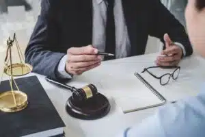 A solicitor helping a client claim for an arm injury in construction work.